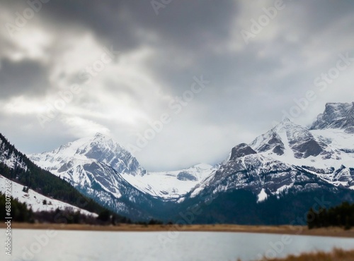 Snowy mountains