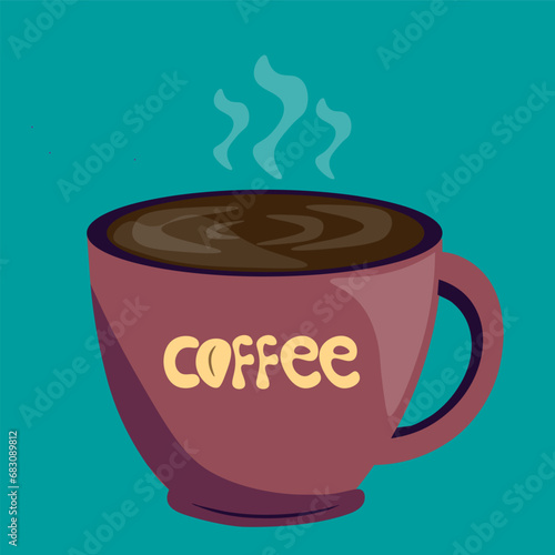 cup of coffee with beans