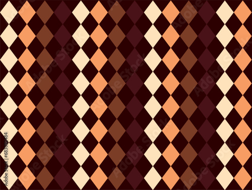 Vintage color fabric pattern