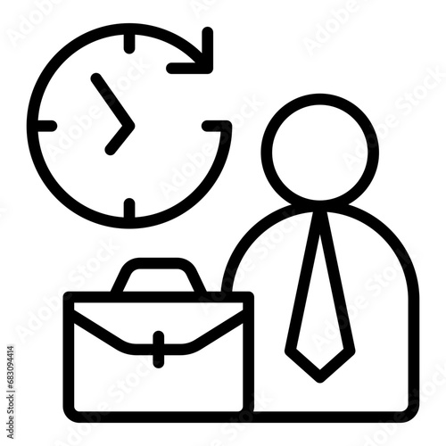 Fulltime Job Icon