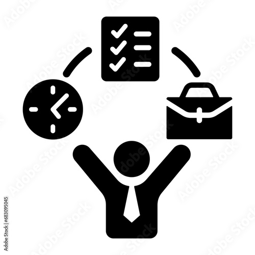 Flexible Work Arrangements Icon