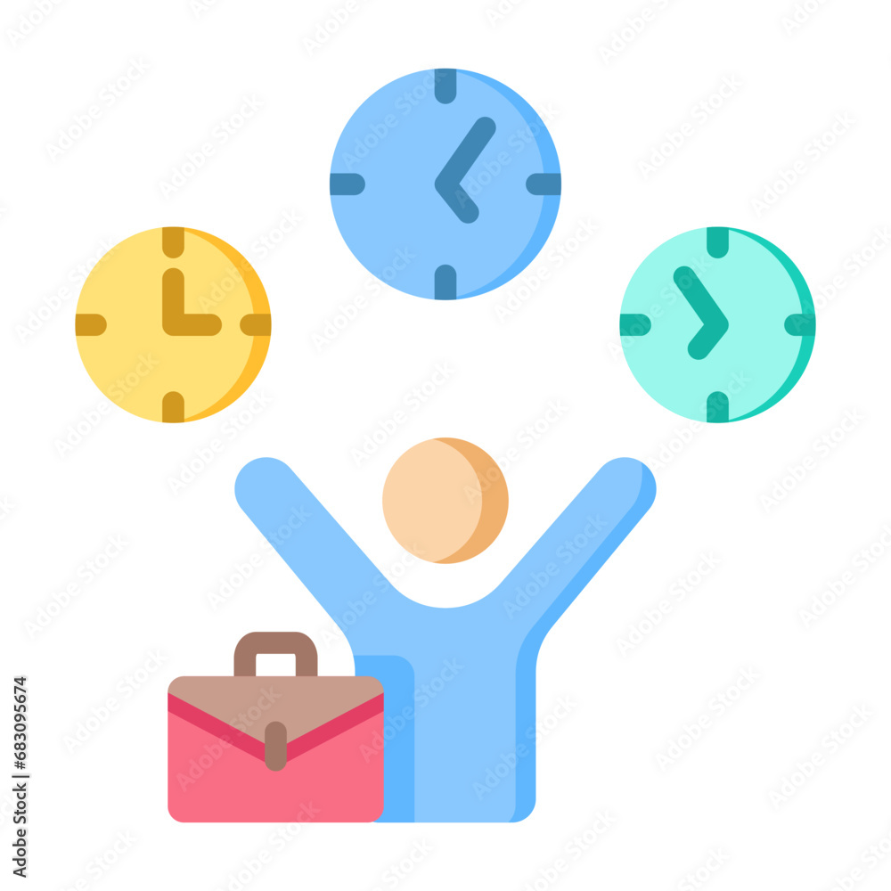 Flexible Hour Icon Flexible Hour Icon