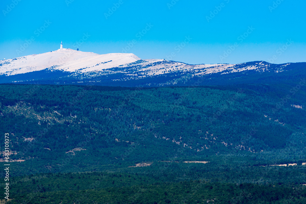 Mont Ventoux, mountain in Provence, France
