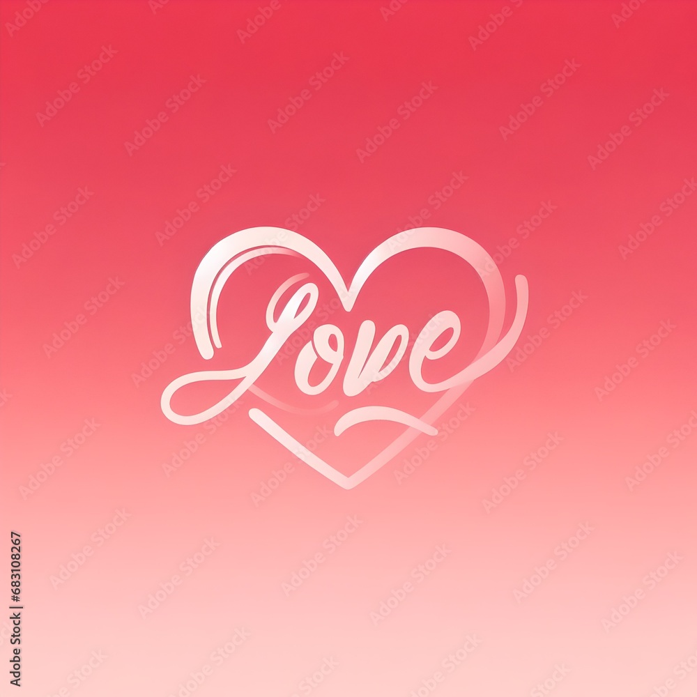 valentines day card, love, heart, generative AI valentines day card, love, heart, generative AI