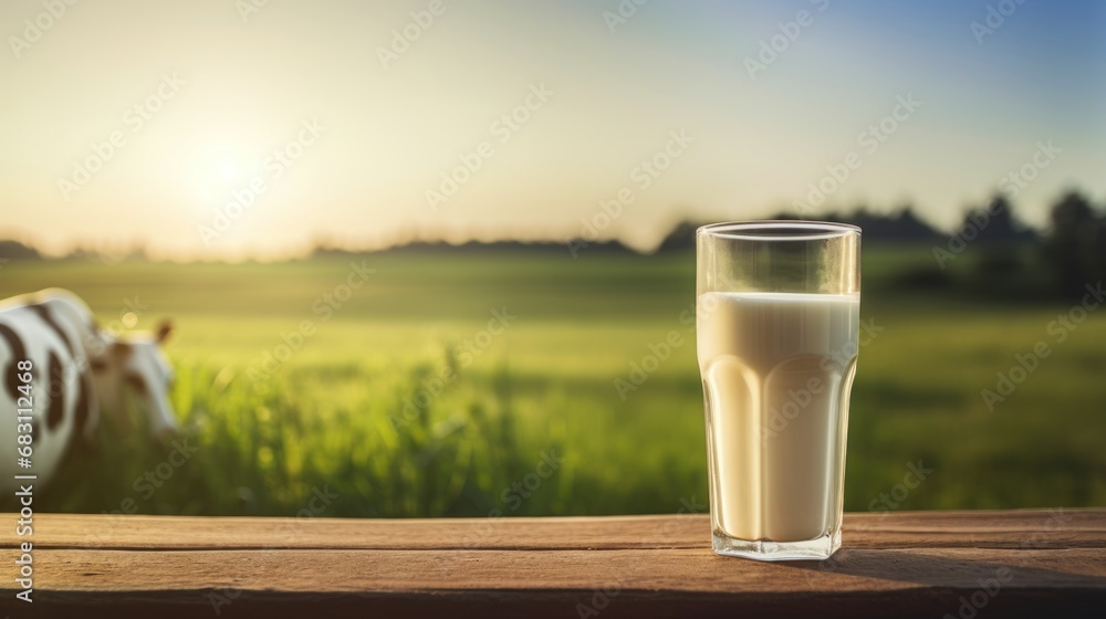 background of dairy cow farm, Advertisement, Print media, Illustration, Banner, for website, copy space, for word, template, presentation background of dairy cow farm, Advertisement, Print media, Illustration, Banner, for website, copy space, for word, template, presentation
