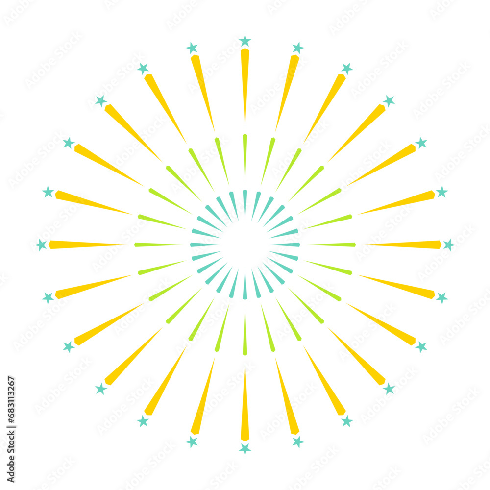 fireworks to happy celebration event Vector Design fireworks to happy celebration event Vector Design