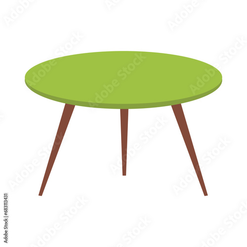 Table Vector Illustration 