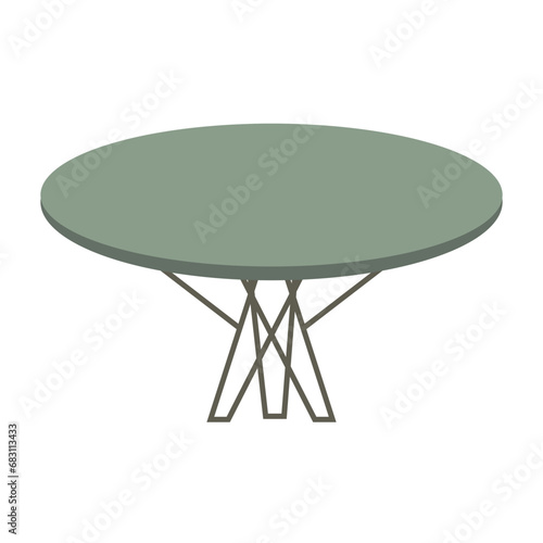 Table Vector Illustration 
