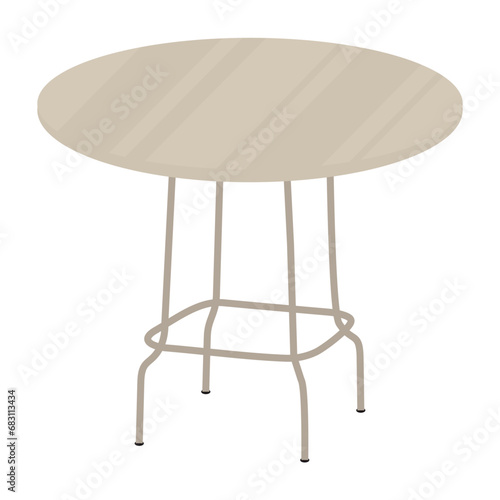 Table Vector Illustration 