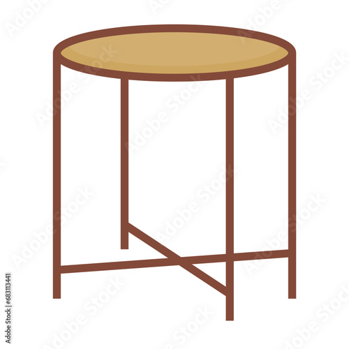 Table Vector Illustration 