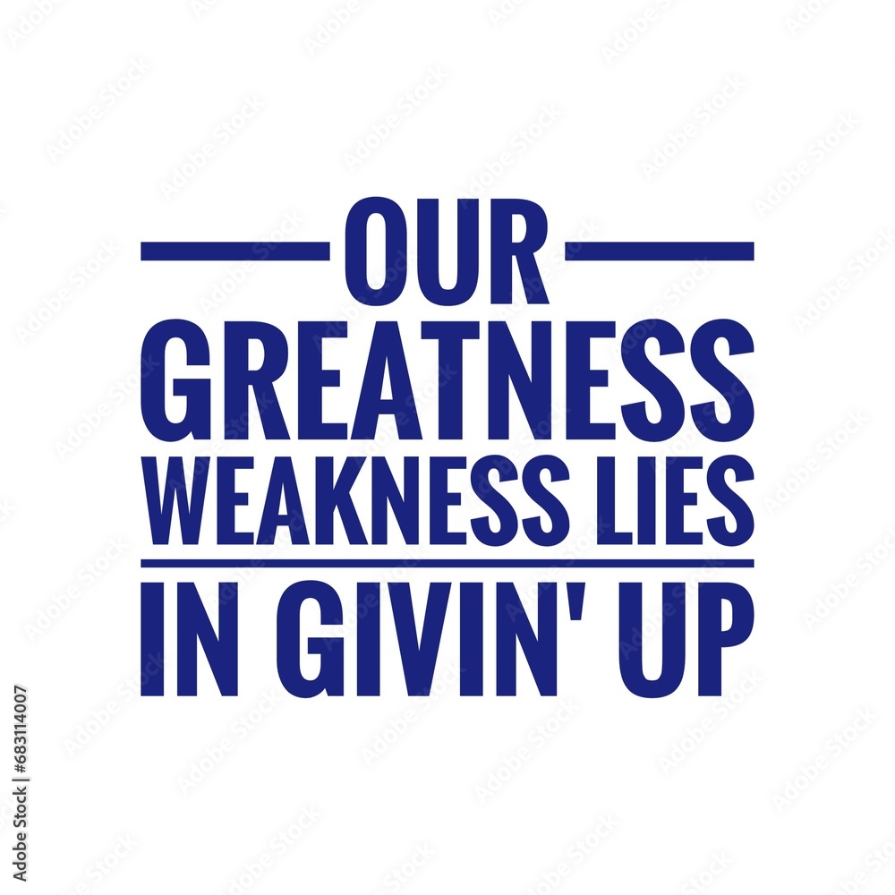 Inspirational quote illustration design Inspirational quote illustration design