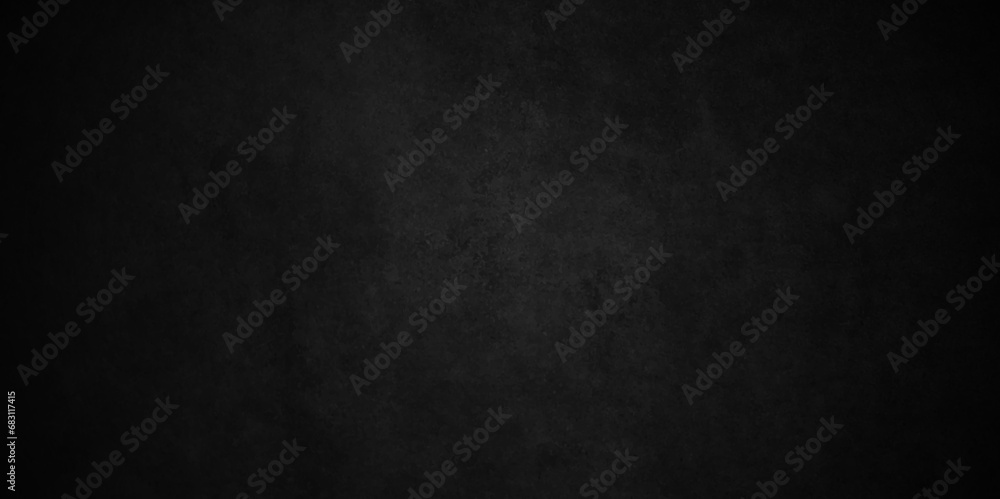 Black texture chalk board and black board background. stone concrete texture grunge backdrop background anthracite panorama. Panorama dark grey black slate background or texture.  - obrazy, fototapety, plakaty 