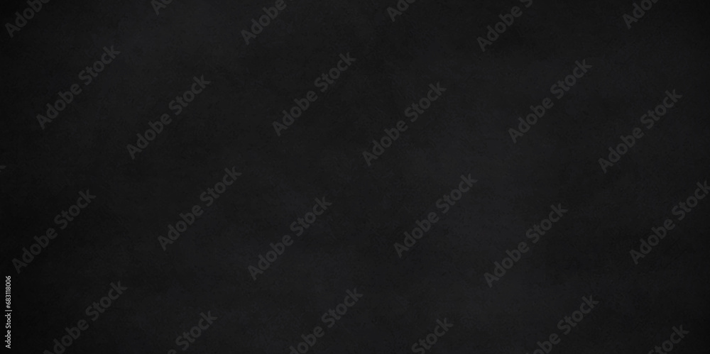 Dark Black wall grunge background texture, old vintage charcoal backdrop paper watercolor. Abstract background with black wall surface, black stucco texture. Black gray satin dark texture luxurious.