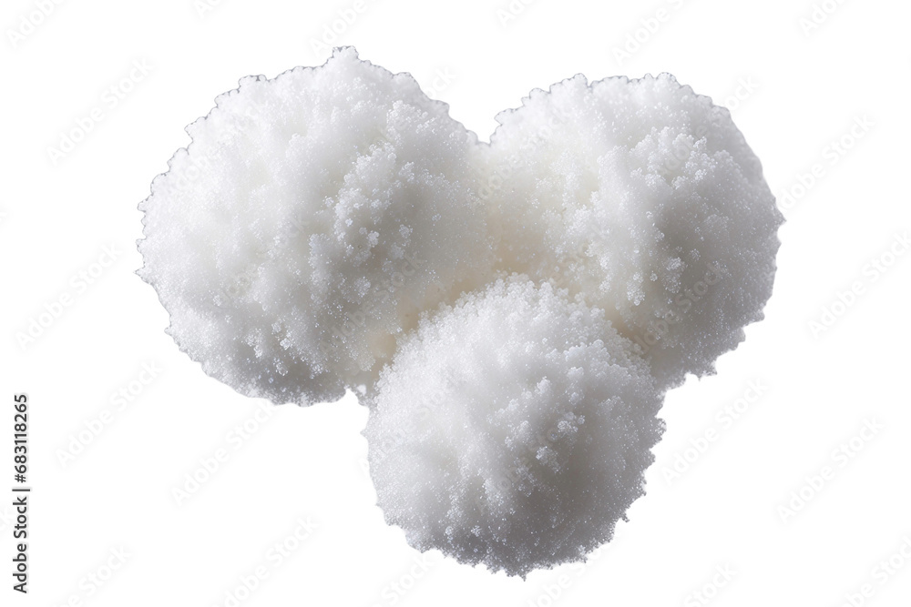 a high quality stock photograph of three snowballs full body in the center isolated on white background a high quality stock photograph of three snowballs full body in the center isolated on white background