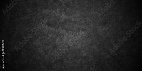 Dark Black wall grunge background texture  old vintage charcoal backdrop paper watercolor. Abstract background with black wall surface  black stucco texture. Black gray satin dark texture luxurious.