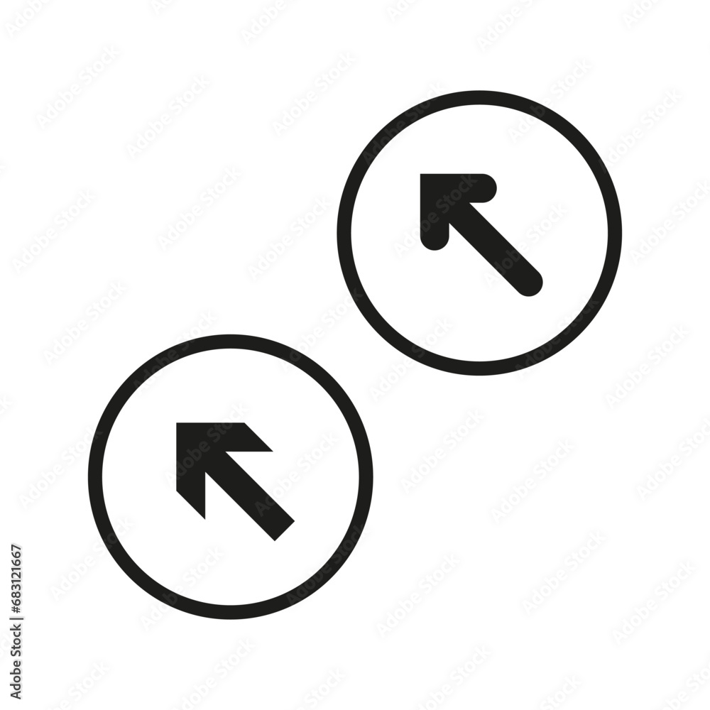 Arrow control button icon set. Vector illustration. EPS 10. Arrow control button icon set. Vector illustration. EPS 10.