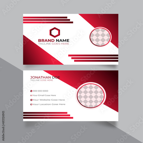 Modern business cards Or professional template Design