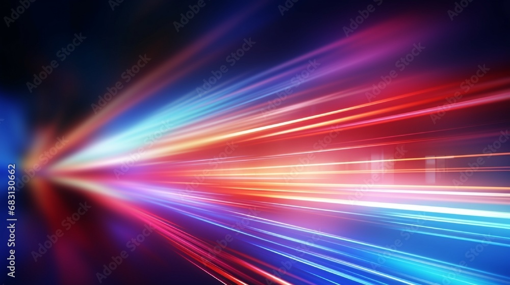 Abstract background of Blurry colorful of motions lights graphic design