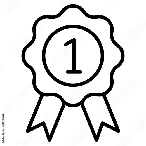 First Place Ribbon icon