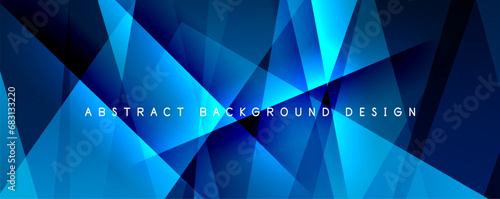 Breaking Glass Background, Kaleidoscope effect. Transparent Straight Lines. Dynamic Light Rays effect. Vector Illustration For Wallpaper, Banner, Background, Card, Book Illustration, landing page