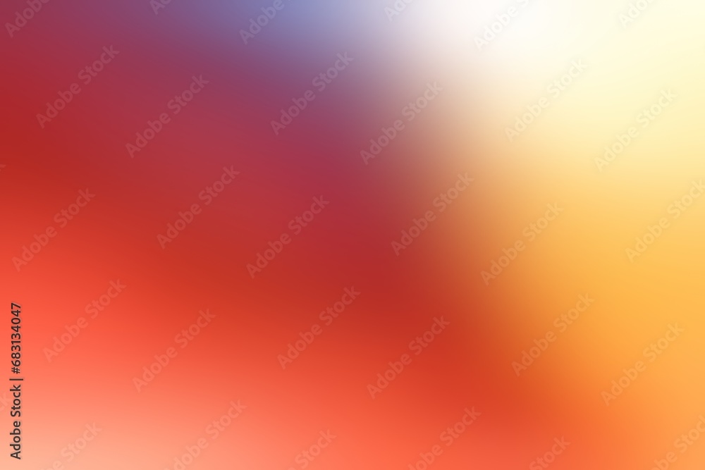 Fototapeta premium Abstract blurred background image of red, yellow, gold colors gradient used as an illustration. Designing posters or advertisements.