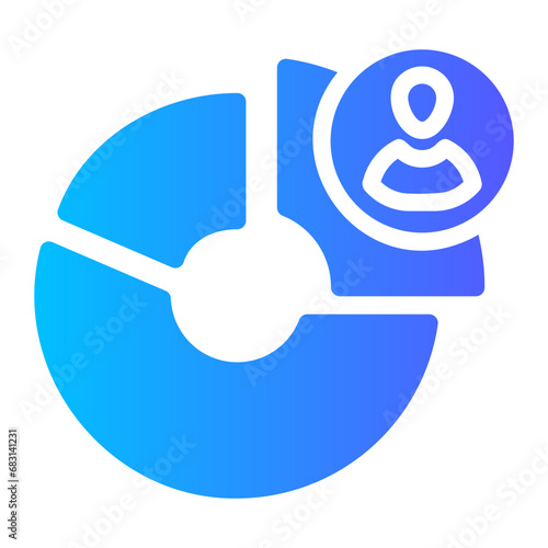target audience Gradient icon