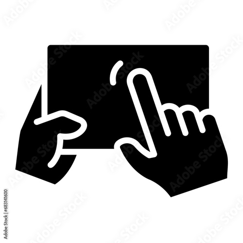 pay per click Solid icon