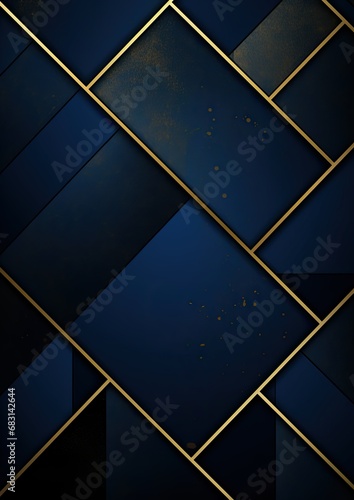 Dark blue luxury premium background abstract template