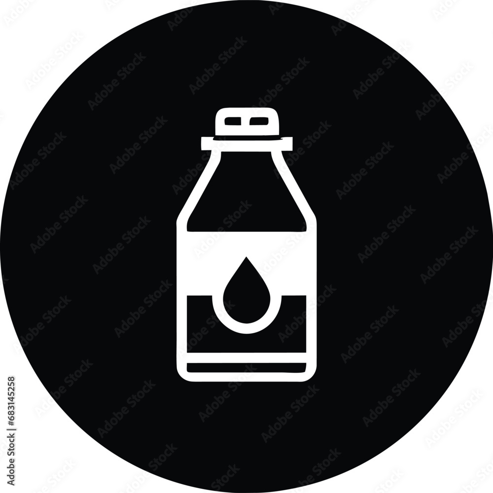 An icon showing about a water bottle symbol. An icon showing about a water bottle symbol.