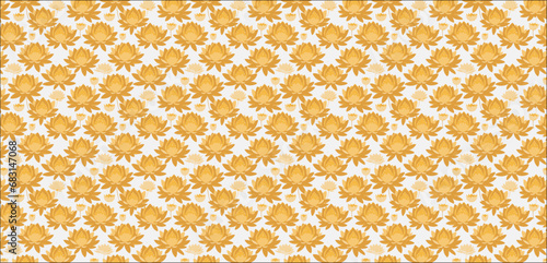 pattern with stripes, vector seamless pattern daffodil flowers yellow