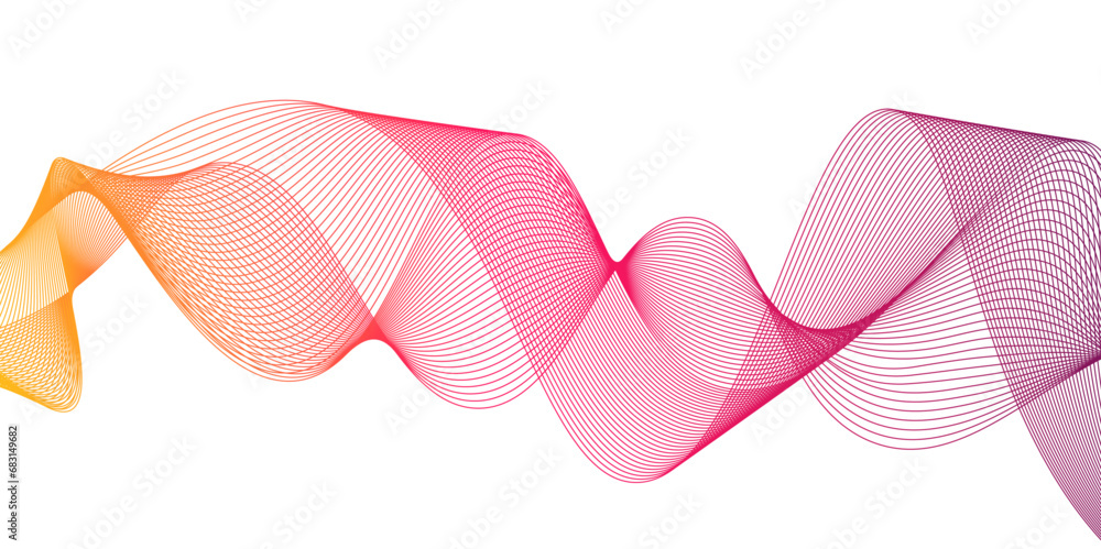 Design element. Many purple line circle ring waves.Abstract wavy stripes on a white background isolated. Creative line art. Design elements created using the Blend Tool. Design element. Many purple line circle ring waves.Abstract wavy stripes on a white background isolated. Creative line art. Design elements created using the Blend Tool.