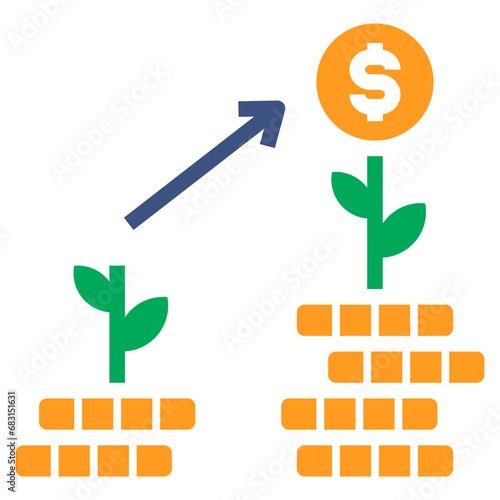 investment color style icon