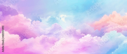 watercolor gradient pastel background clouds abstract  wallpaper heaven