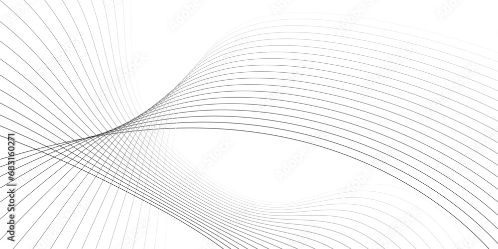 Fototapeta premium Abstract business background flowing wave lines. Design element for technology, science, modern concept.vector eps 10