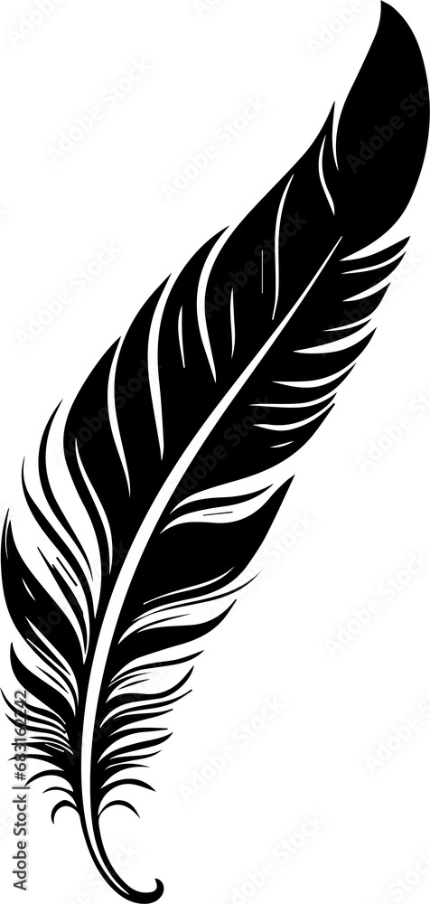 Obraz premium maori feather