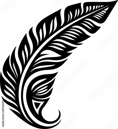 maori feather photo