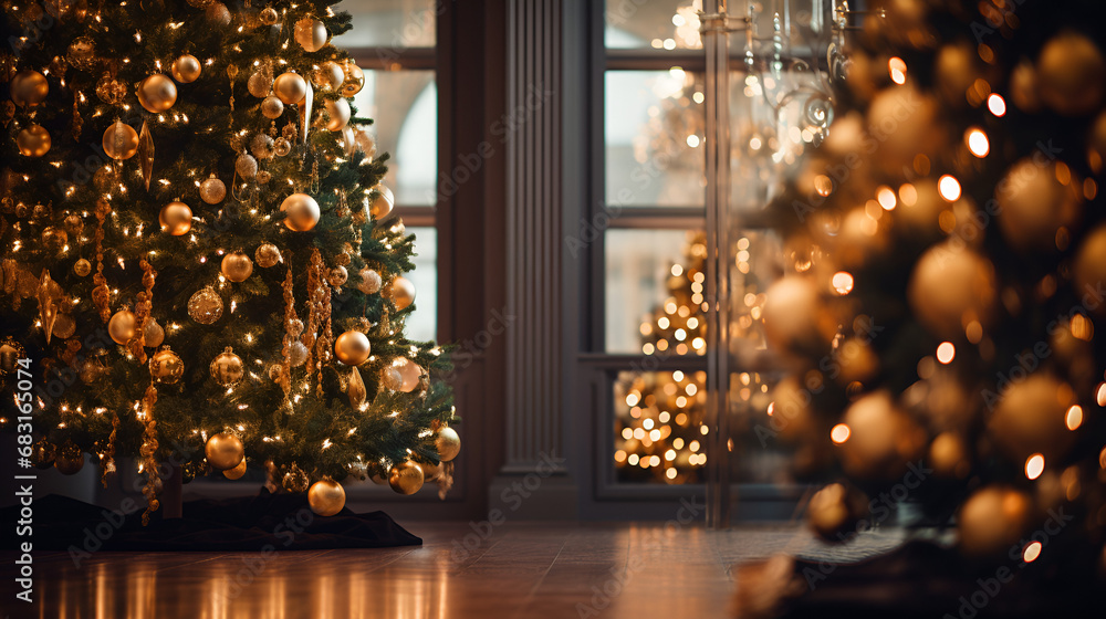 christmas tree with lights christmas tree with lights