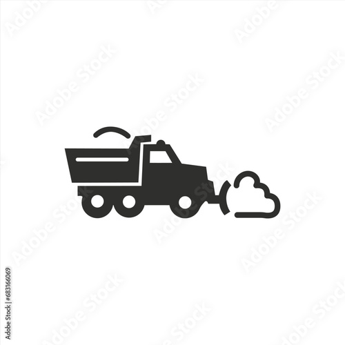 Snow plow icon