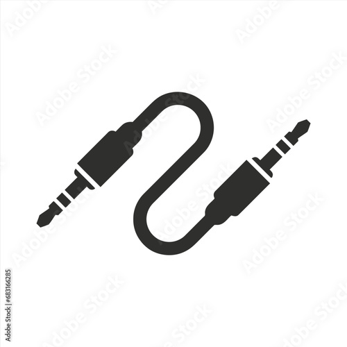 Studio, audio cable icon