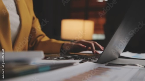 Wallpaper Mural Audit concept,Administrator business man financial inspector and secretary making report calculating balance. Internal Revenue Service checking document. Torontodigital.ca