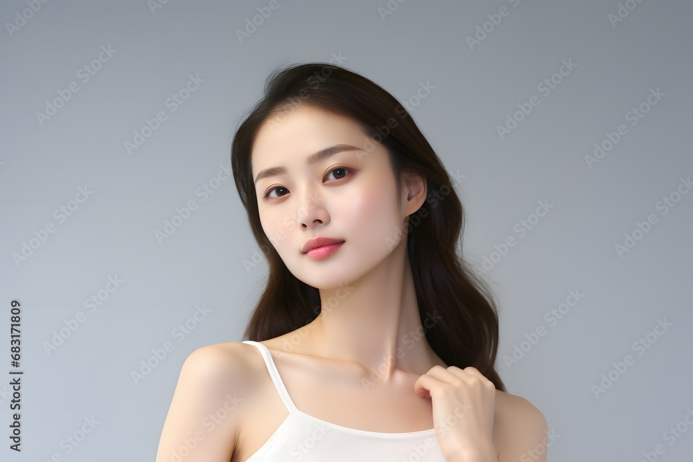 Stylish Woman in White Top Striking a Pose with a Giraffe in the Background for a Perfect Shot Generative AI Stylish Woman in White Top Striking a Pose with a Giraffe in the Background for a Perfect Shot Generative AI