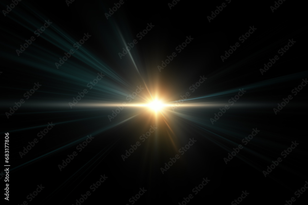 Light flare Glowing light explodes Light flare Glowing light explodes