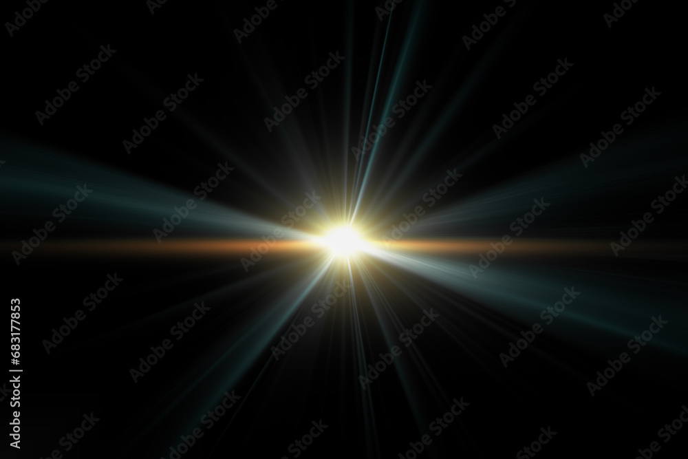 Light flare Glowing light explodes Light flare Glowing light explodes