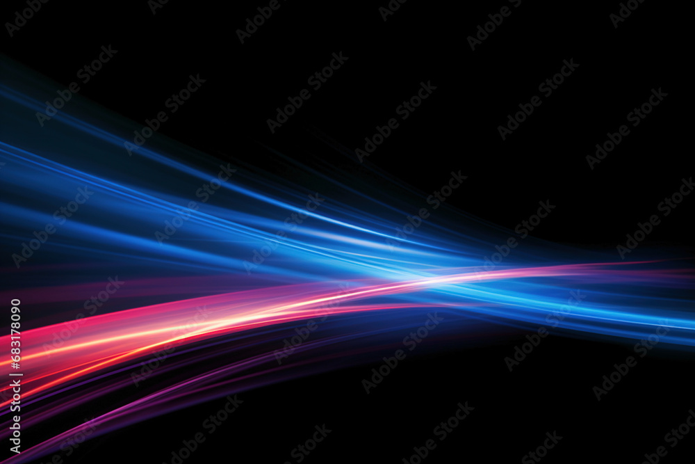 Light effect abstract highspeed light motion effect on black background Light effect abstract highspeed light motion effect on black background