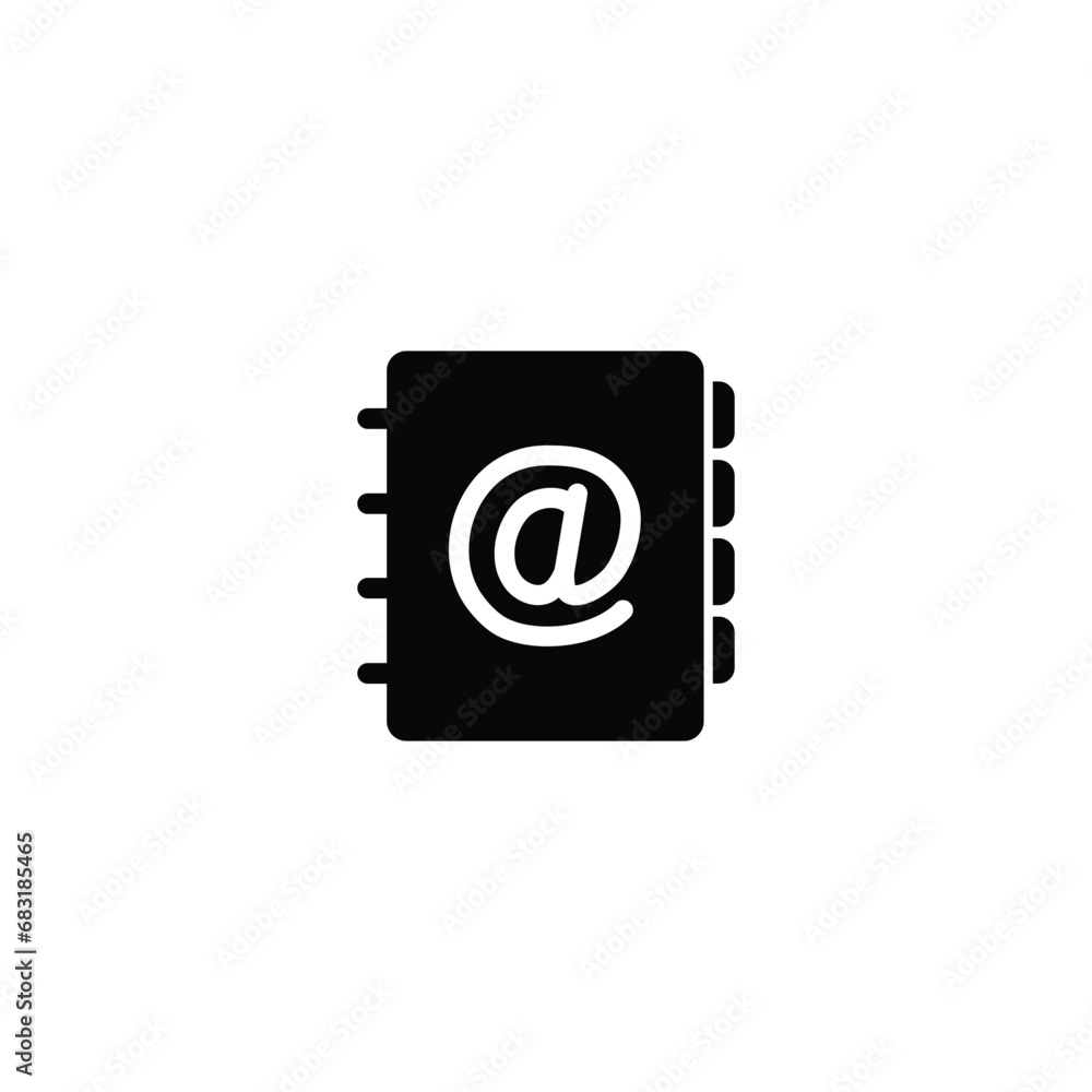 address book icon, address book sign vector address book icon, address book sign vector