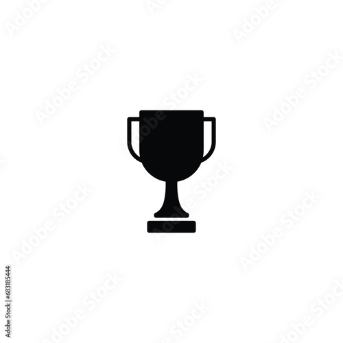 Trophy icon, Trophy sign vector 