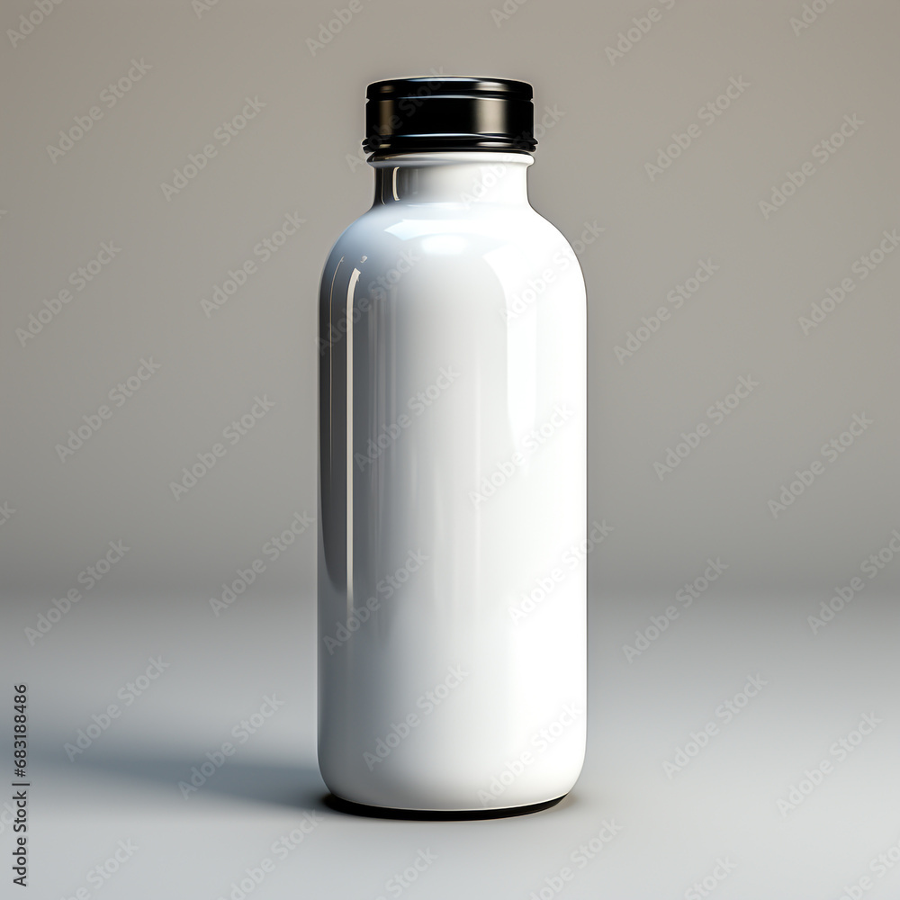 3D model of drinking bottle 3D model of drinking bottle