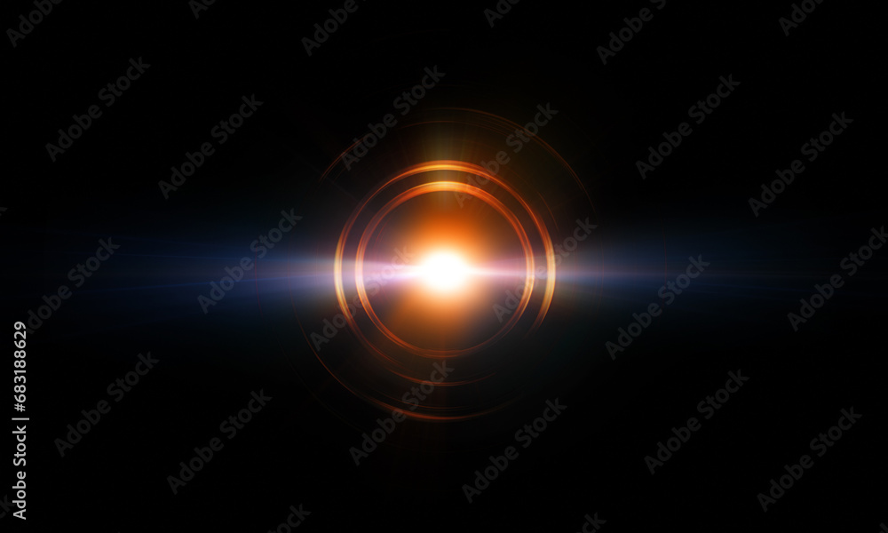 Obraz premium Light flare, Light effect
