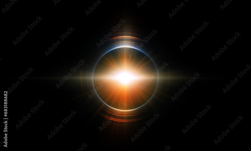 Obraz premium Light flare, Light effect