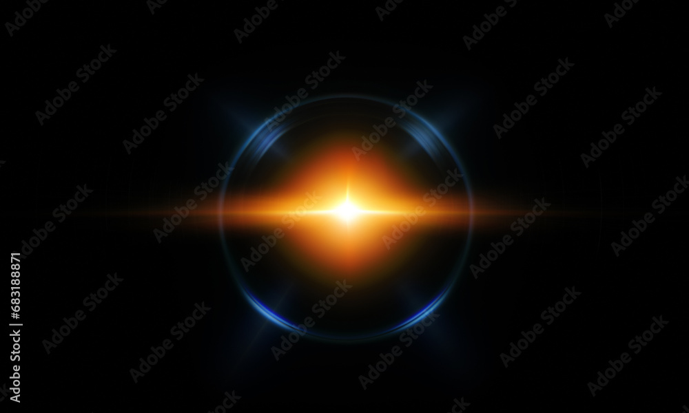 Obraz premium Light flare, Light effect